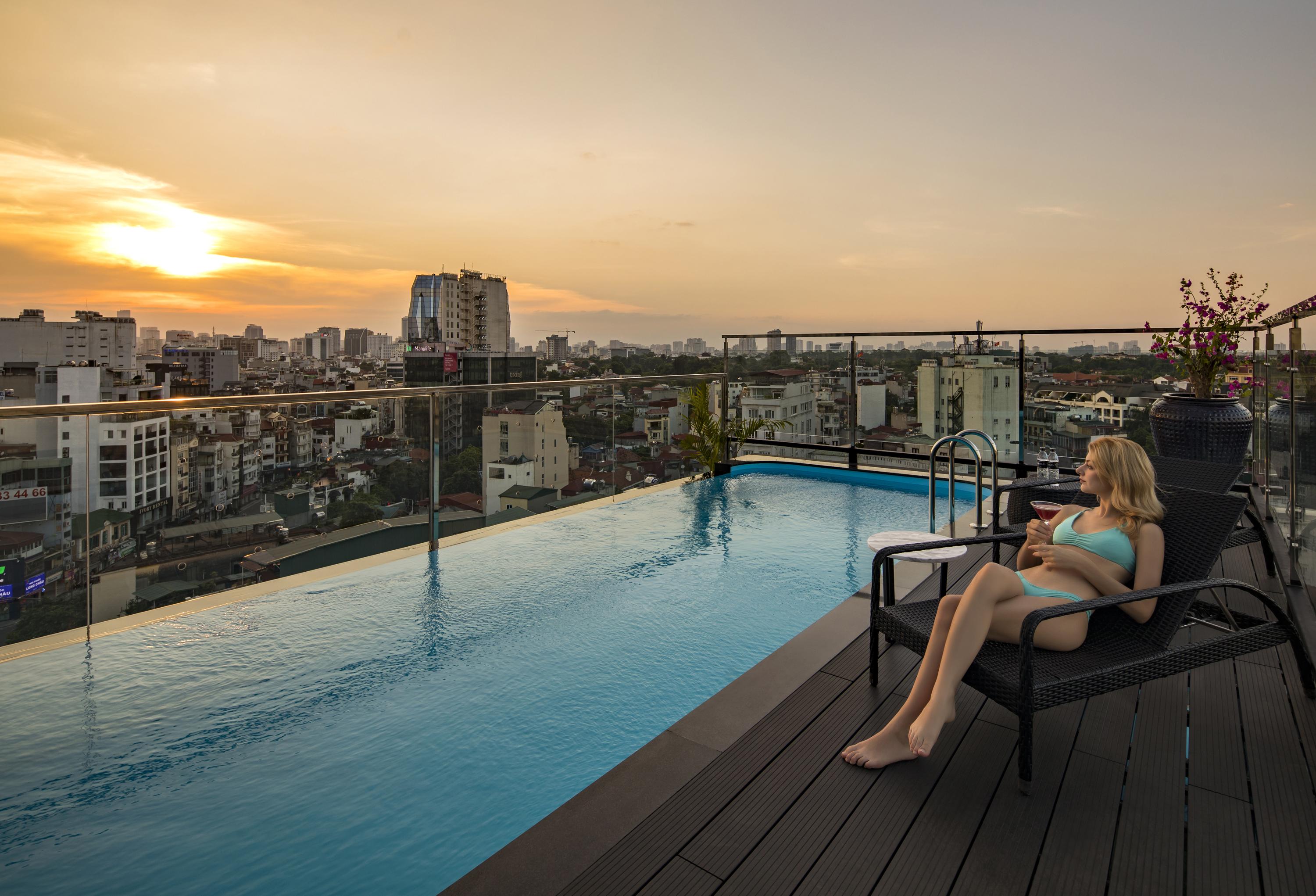 Soleil Boutique Hotel Hanoi Hanói Exterior foto